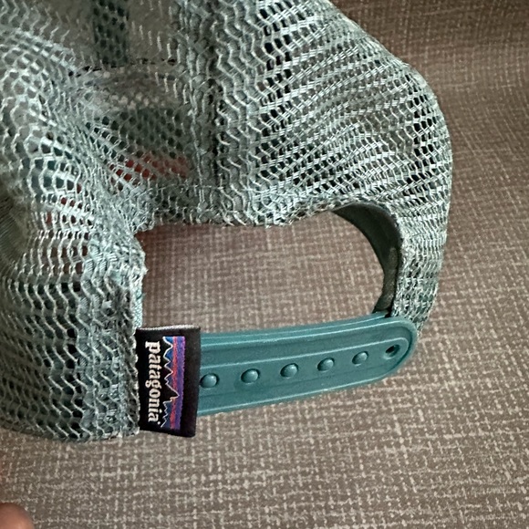 Patagonia Hat with White and Coral Accents OS - Picture 3 of 8